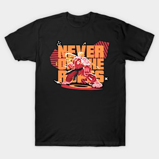 Never On The Ropes Motivational T-Shirt